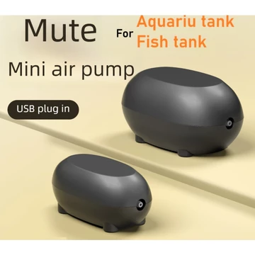 Máy bơm không khí MINI Bể cá Máy bơm không khí USB Máy tạo oxy Im lặng Khối lượng không khí lớn