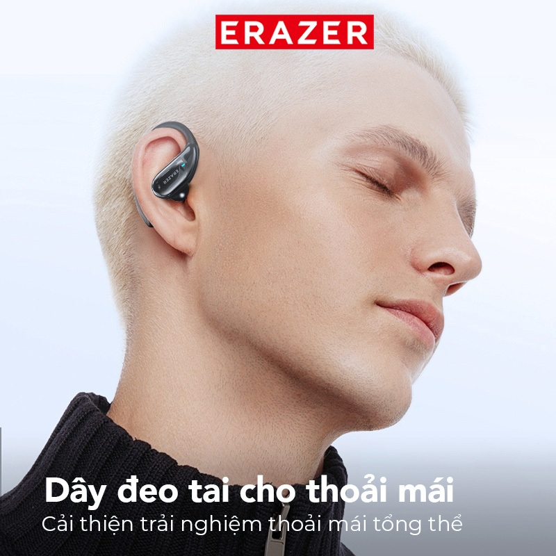 ERAZER  XT80 Pro Tai nghe không dây  Bluetooth 5.4 OWS Tai nghe Bluetooth Tai nghe thể thao chống nước HiFi Micro giảm tiếng ồn | BigBuy360 - bigbuy360.vn