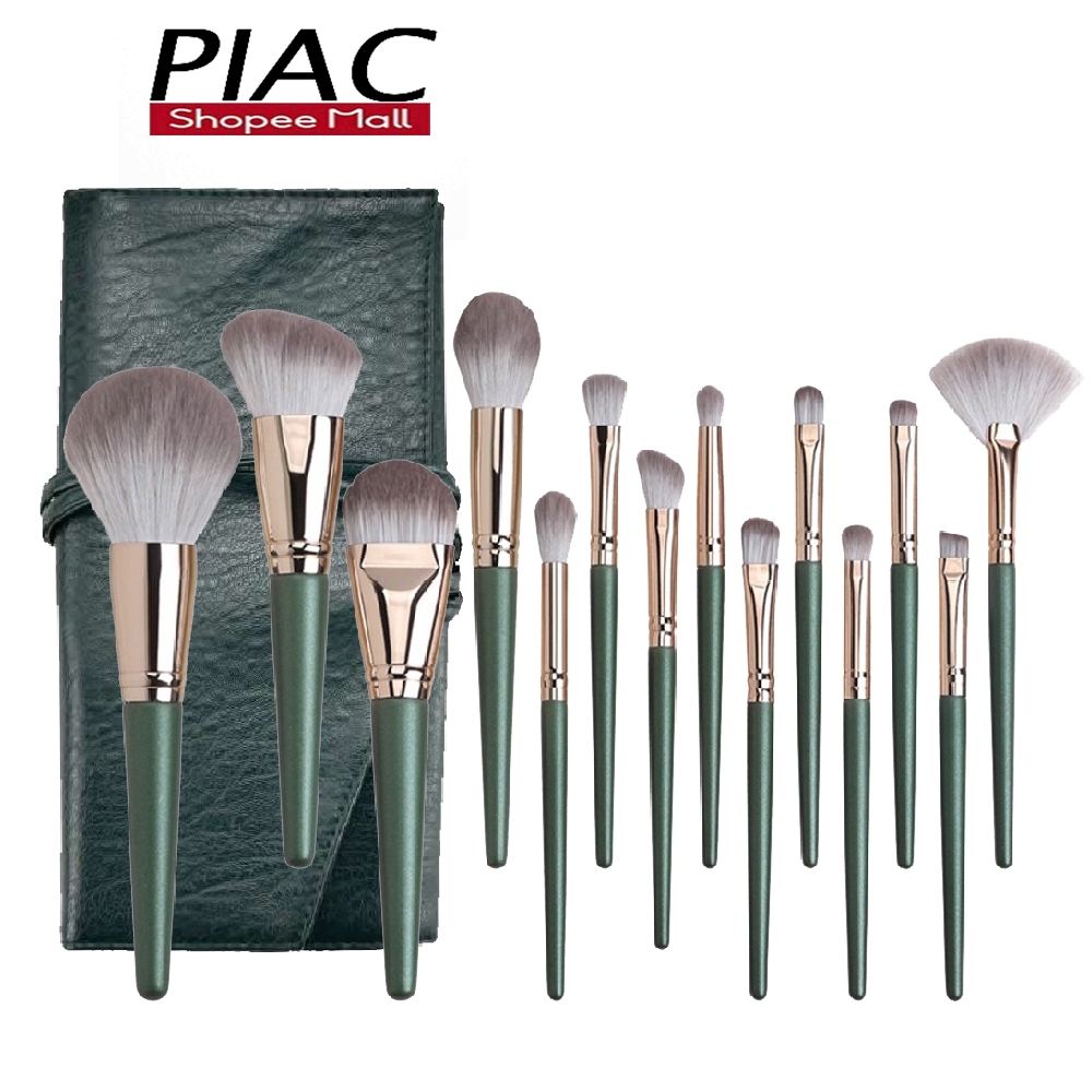 Bộ cọ trang điểm cá nhân PIAC 14 món trang điểm chuyên nghiệp đầu cọ siêu mềm dễ sử dụng