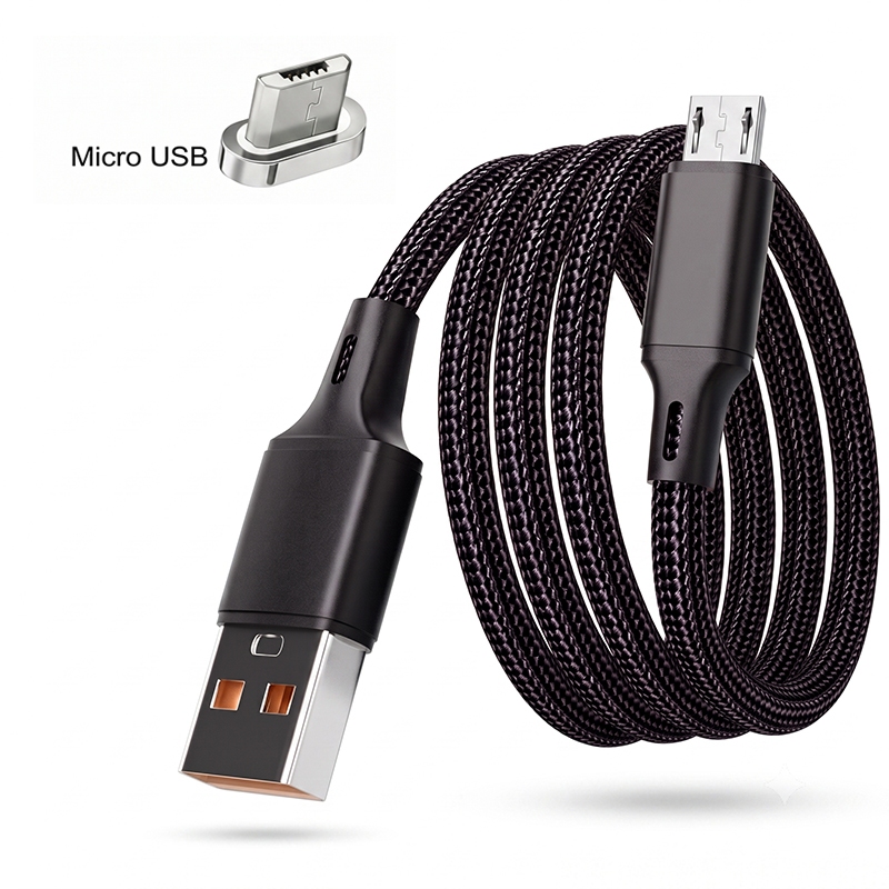 Cáp Sạc Nhanh 3A QC 3.0 [Type-C / Micro USB] 1M Siêu Bền Cho Samsung Xiaomi OPPO Huawei Redmi - Bảo Hành 12 Tháng