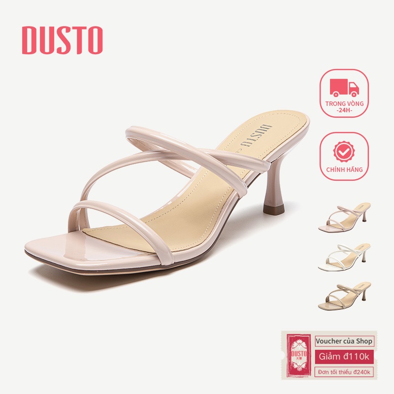 Giày Sandal Cao Gót Nữ Thời Trang DUSTO Thoải Mái Khi Mặc DWC300932A