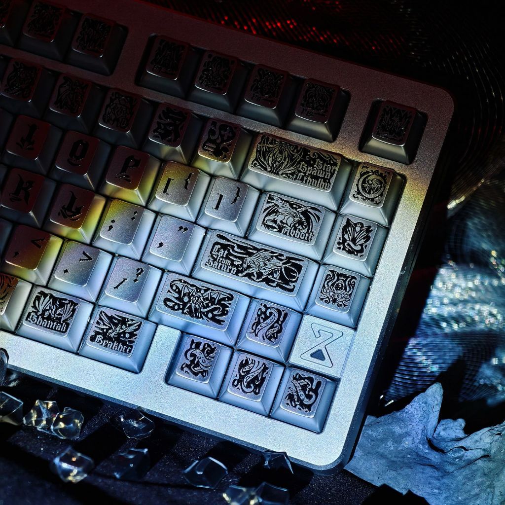 Các vị thần cổ đại Lớp phủ kim loại PBT Keycaps Cherry Profile 5 mặt Dye Sub Keycaps cho bàn phím cơ | BigBuy360 - bigbuy360.vn