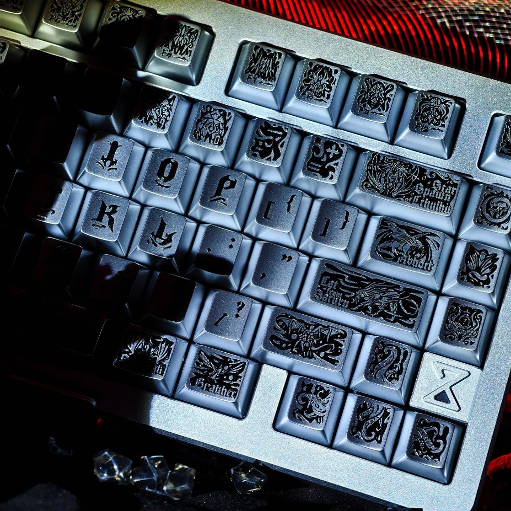 Các vị thần cổ đại Lớp phủ kim loại PBT Keycaps Cherry Profile 5 mặt Dye Sub Keycaps cho bàn phím cơ | BigBuy360 - bigbuy360.vn