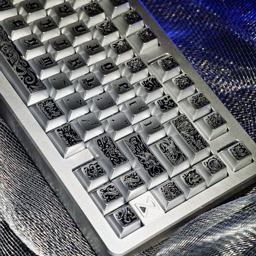Các vị thần cổ đại Lớp phủ kim loại PBT Keycaps Cherry Profile 5 mặt Dye Sub Keycaps cho bàn phím cơ | BigBuy360 - bigbuy360.vn