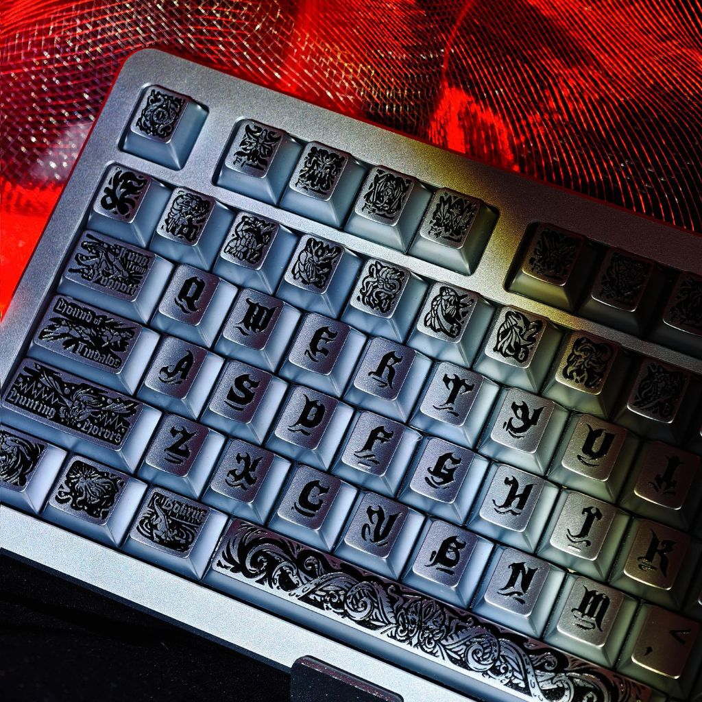 Các vị thần cổ đại Lớp phủ kim loại PBT Keycaps Cherry Profile 5 mặt Dye Sub Keycaps cho bàn phím cơ | BigBuy360 - bigbuy360.vn