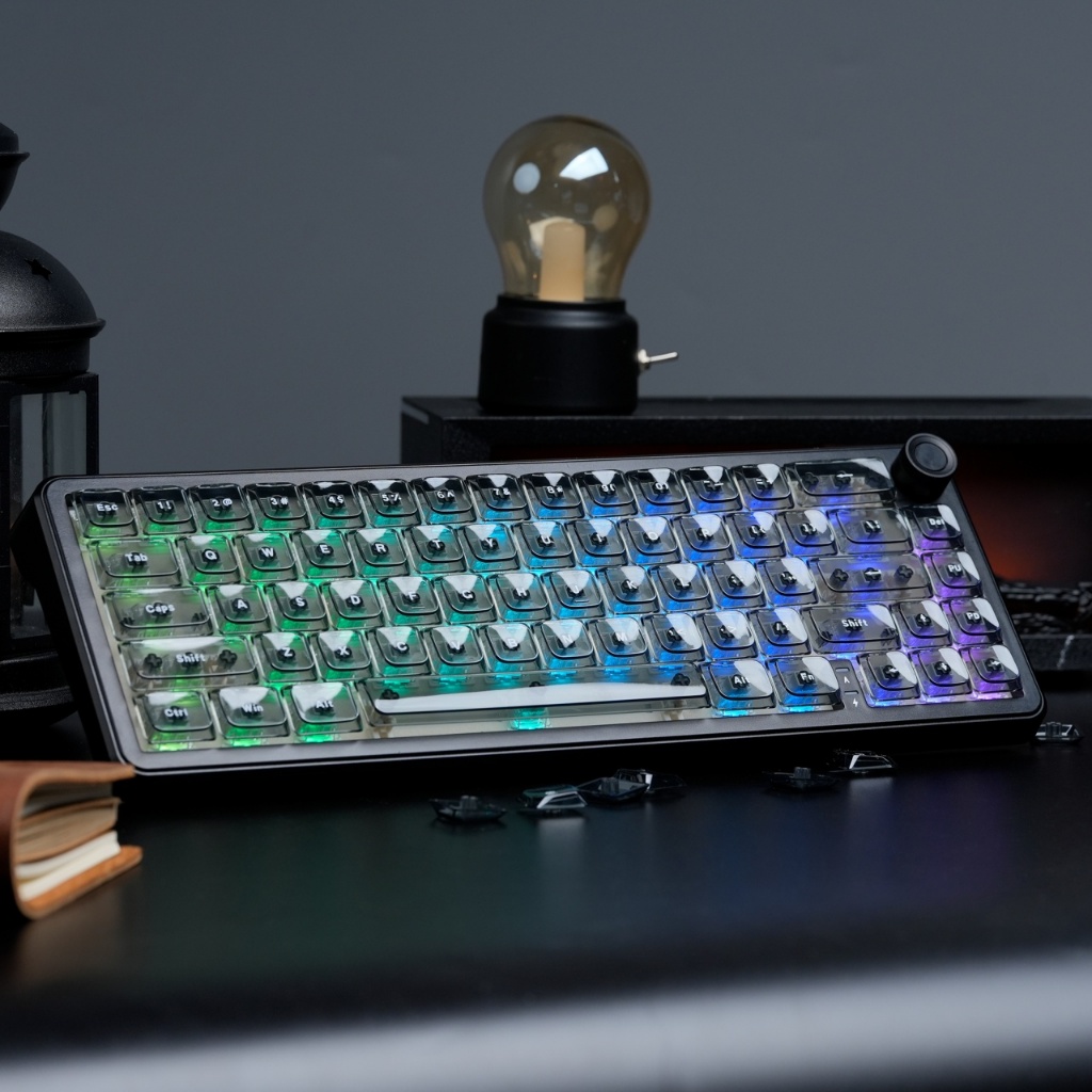 Clear PC Xám Cấu Hình Thấp 126 Phím Tỏa Sáng Thông Qua Tùy Chỉnh Keycaps Bộ Cho Cherry Gateron MX Switch Bàn Phím Cơ | BigBuy360 - bigbuy360.vn