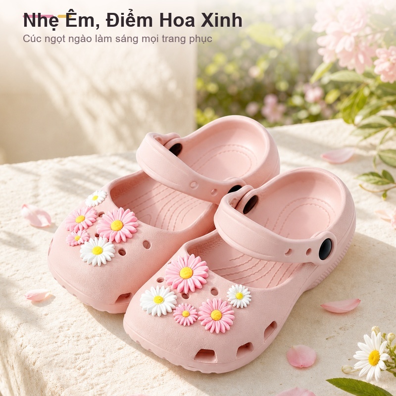 Mùa hè Phong Cách Mới Giày Sandal Trẻ Em Ngón Chân Thích Hợp Cho Bé Gái 3-12 Tuổi Bé Trai Đế Mềm Thoải Mái Thích Hợp Cho Đi Chơi Du Lịch, Kỳ Nghỉ Đi Biển, Đi Làm Giải Trí