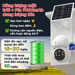MHXCEES Camera 4G năng lượng mặt trời ngoài trời, không WiFi, xoay 360° 2K – Bộ 2 camera — ảnh 2
