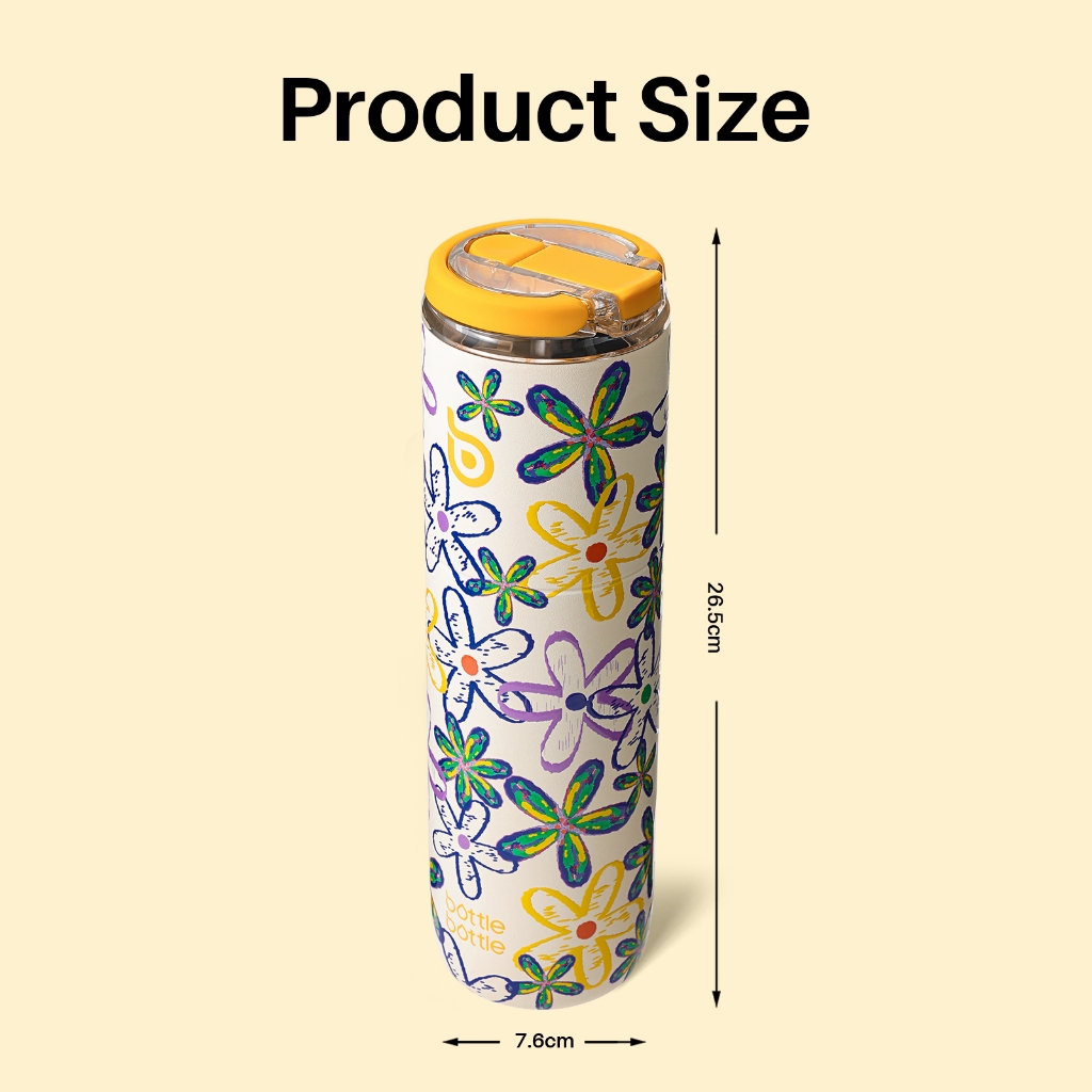 [Limited] BOTTLE BOTTLE nước bằng thép không gỉ 700ml Bình giữ nhiệt di động Bình làm mát chân không có ống tích hợp Tấm lót chống bùn giữ nóng lạnh | BigBuy360 - bigbuy360.vn
