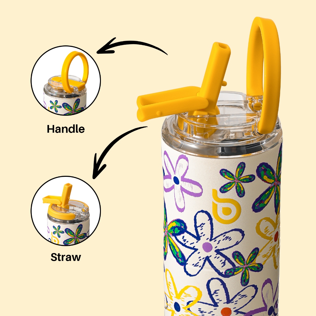 [Limited] BOTTLE BOTTLE nước bằng thép không gỉ 700ml Bình giữ nhiệt di động Bình làm mát chân không có ống tích hợp Tấm lót chống bùn giữ nóng lạnh | BigBuy360 - bigbuy360.vn