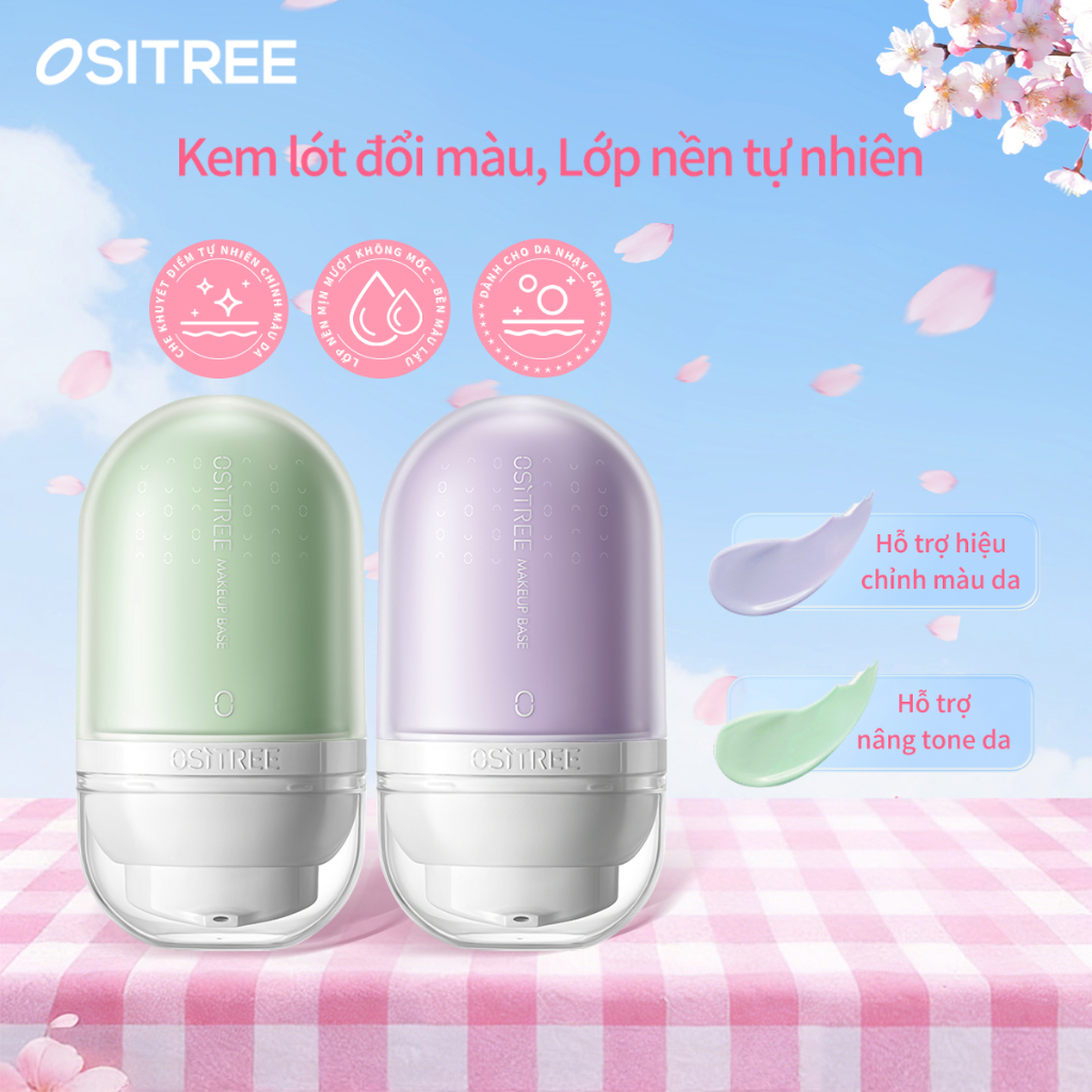 Hàng CÓ SẴN ositree Face Primer Makeup Base Primer Isolation Cream Concealer Tone-up25g