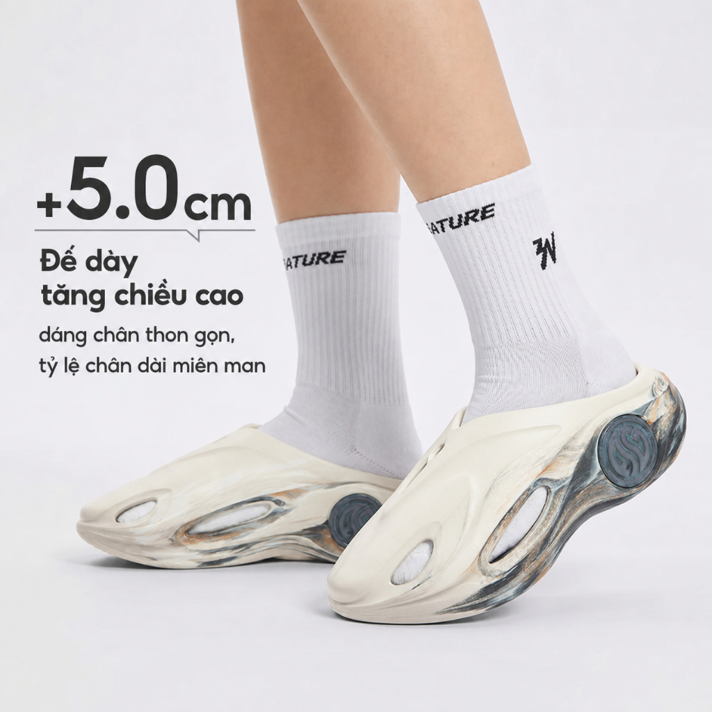 Dép 361 Độ Nam Nữ Cá Voi 2.0 Dép Thoáng Khí Chống Trơn Trượt Bounce Dép Cho Ngoài Trời 672421103 | BigBuy360 - bigbuy360.vn