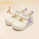 balabala Bé Tập Đi Giày Sandal Trẻ Em Bé Trai Kho Báu Cô Gái Kho Báu Mùa Hè 2024 Thoáng Khí Không Trơn Trượt Đế Êm Dễ Mang Đi Chơi Hằng Ngày — ảnh 1
