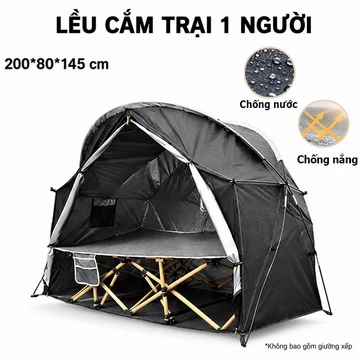 Lều cắm trại Lều nhẹ 1 người để leo núi,Lều 1 Người Siêu Nhẹ,Tiện lợi cho chuyến đi cắm trại