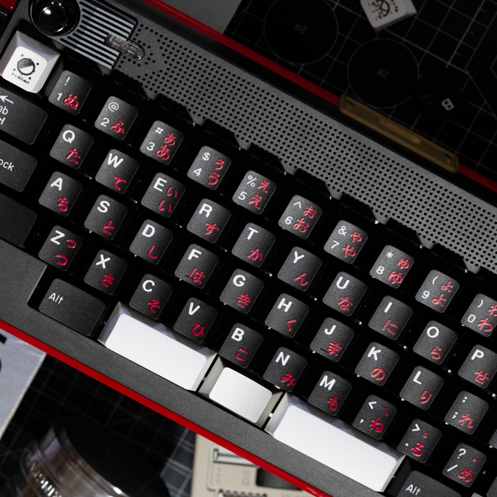 Taptempo WOB BOW Keycaps doueble shot PBT gốc đỏ Nga Nhật Bản Cherry hồ sơ keycap bộ cho bàn phím cơ | BigBuy360 - bigbuy360.vn