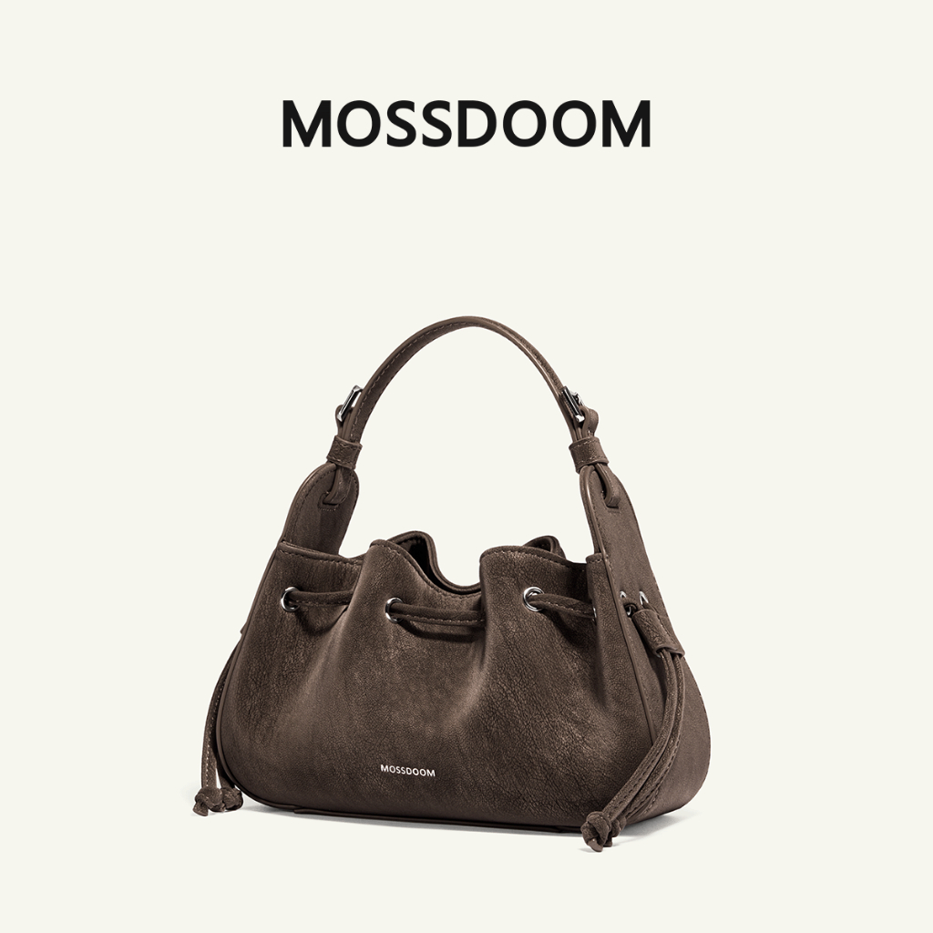 The Cloud Collection】MOSSDOOM Tilia Bag Túi đeo chéo Mini Retro có dây đeo vai có thể tháo rời Nhỏ và dễ thương