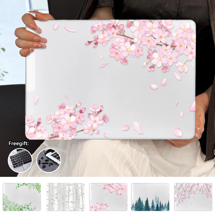 Ốp Lưng In Hình Hoa Anh Đào Mùa Xuân Cho 2026 Macbook Neo 13 Inch A3404 Pro M5 14 Inch A3434 A3426 A3427 Air 13 Inch M5 A3449 M4 A3240 M3 A3113 M2 A2681 Air M1 A2337 Pro13 Inch M1 M2