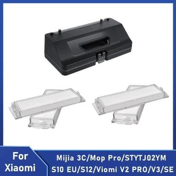 Hộp đựng bụi bình nước 2 trong 1 có bộ lọc cho Xiaomi 2S 3C cho máy hút bụi Robot VIOMI V2 PRO / V3 / SE / STYTJ02YM / Cây lau nhà Pro