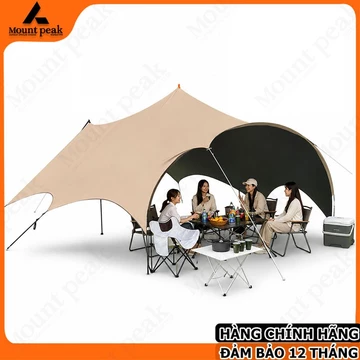 Lều cắm trại Glamping 8-15Ng,Lều bạt tán Lều cắm ngoài trời với,Đổi Dùng Đi Cắm Trại Dã Ngoại