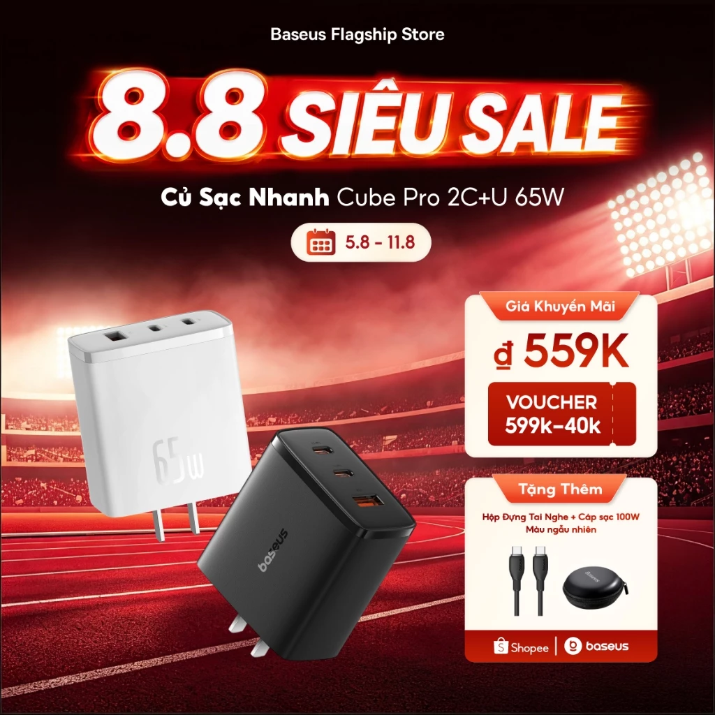 Baseus 65W GaN Cube Pro