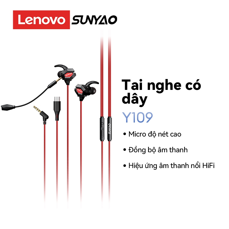 Tai nghe gaming Lenovo Sunyao Y109