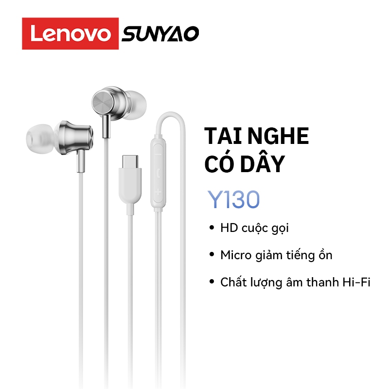 Tai nghe có dây Lenovo Sunyao Y130