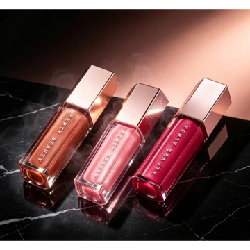 Fenty Beauty Gloss Bomb Lip Gloss Gương sáng bóng Lip Plumper Không dính Hydrating Lip Gloss Long Lasting Lip Makeup