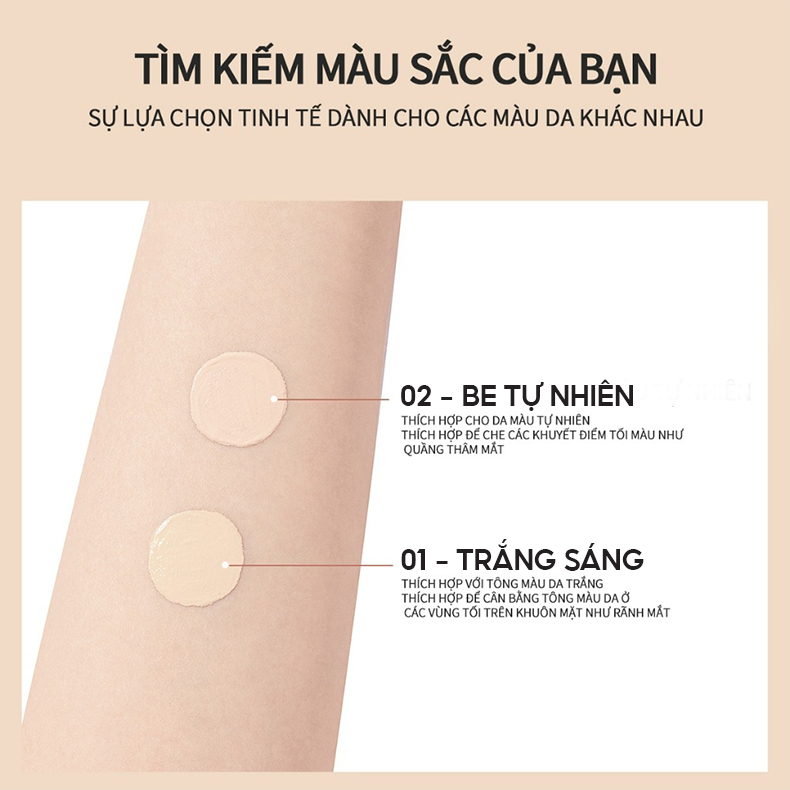 MISTINE Kem Che Khuyết Điểm Dạng Lỏng 6g Hiệu Ứng Lì Mềm Mịn Lâu Trôi | BigBuy360 - bigbuy360.vn