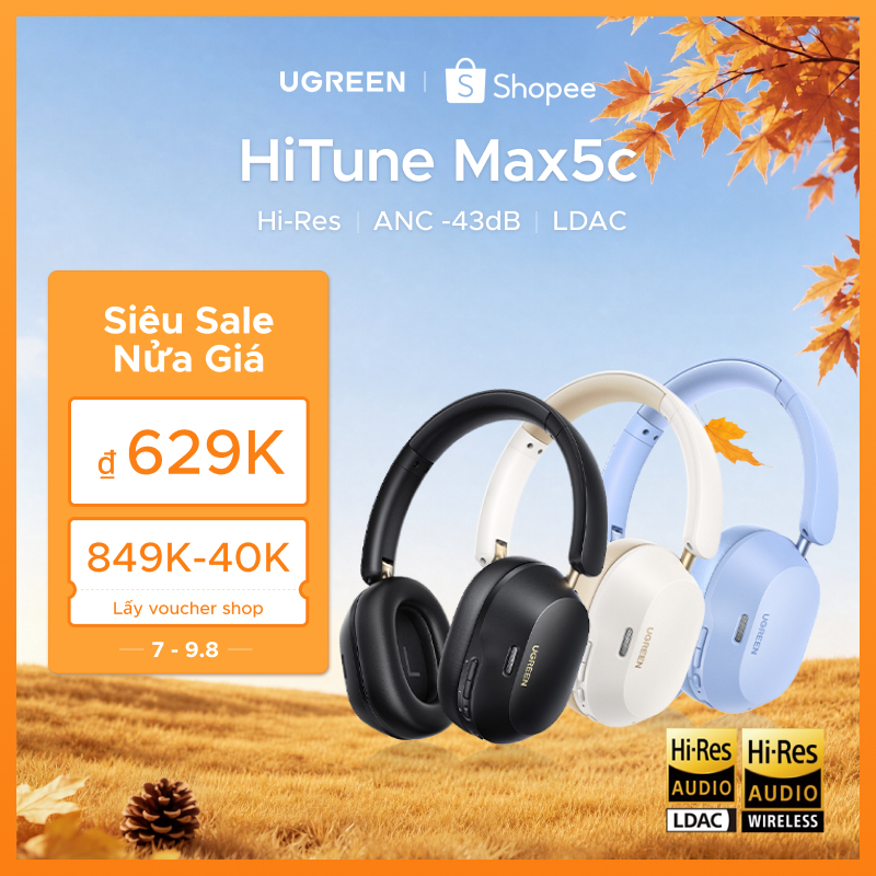 Tai nghe UGREEN HiTune Max5c