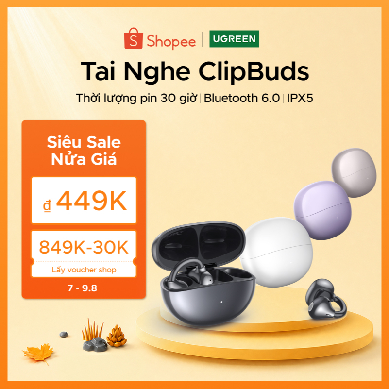 Tai nghe UGREEN ClipBuds