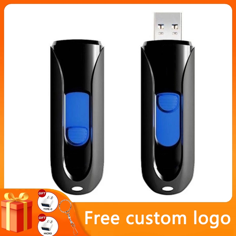 Ổ đĩa Flash USB với bộ chuyển đổi TYPE-C, Tương thích với âm thanh, máy tính, TV và điện thoại di động, Quà tặng doanh nghiệp