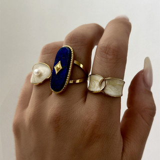 Women's Gold-Plated Ring by zhengli.vn