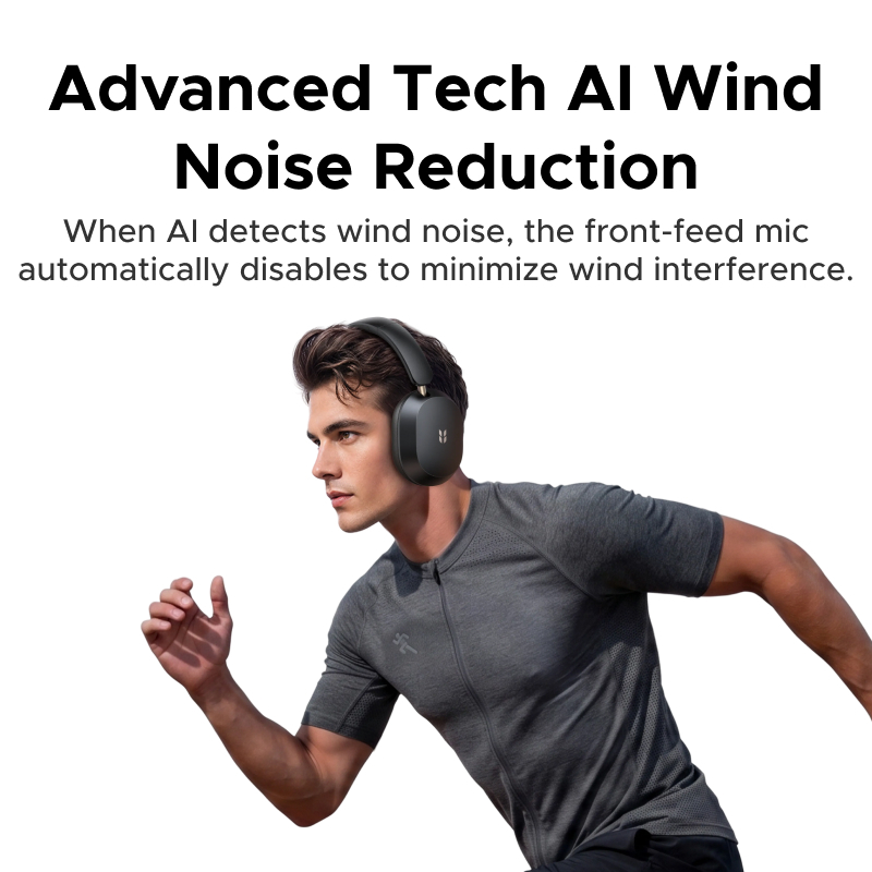 [MỚI] Tai nghe bluetooth  chụp tai UGREEN Studio Max5s, thời lượng pin 112 giờ,  chống ồn chủ động -45dB, bluetooth 6.0, Độ trễ thấp, với 5 micrô, LDAC & Hi-Res | BigBuy360 - bigbuy360.vn