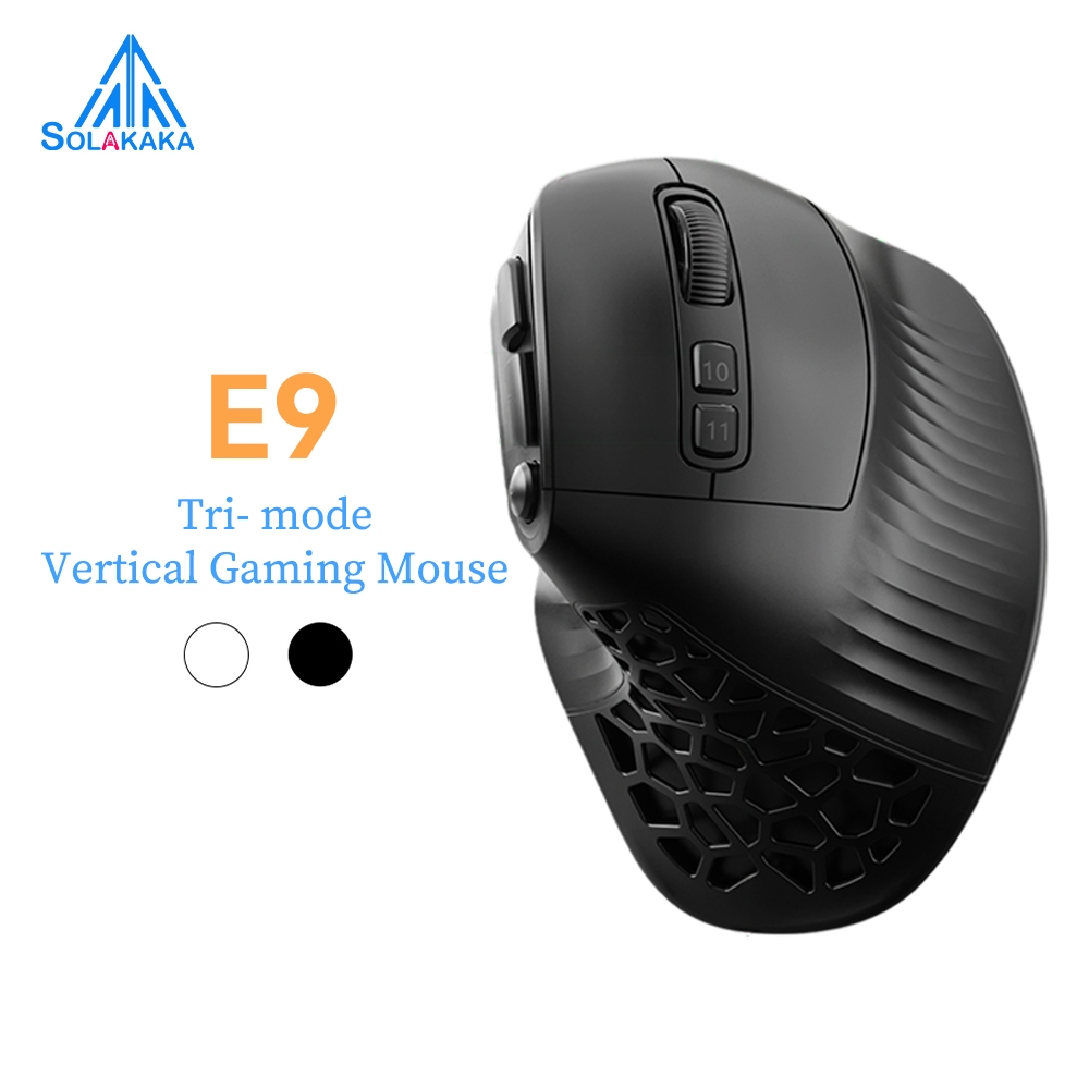 Chuột tiện dụng không dây SOLAKAKA E9 USB Bluetooth 10 phím có thể lập trình 45 ° Chuột dọc MMO | BigBuy360 - bigbuy360.vn