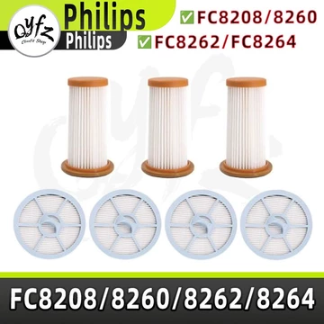 Qyfz Thích Ứng Với Phụ Kiện Máy Hút Bụi Philips FC8208FC8260 Lõi Lưới Lọc FC8262FC8264 Tiêu Thụ IPA