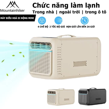 Máy lạnh di động mini - máy lạnh di động 1 cục - Chính Hãng mountainhiker - gia đình-picnic dã ngoại