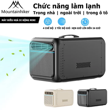 Máy lạnh di động mini - máy lạnh di động 1 cục - Chính Hãng mountainhiker - gia đình-picnic dã ngoại