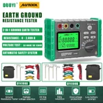 Máy kiểm tra điện trở mặt đất kỹ thuật số DUOYI DY4100A / DY4100B – 0 – 2000Ω, Đo 2 / 3 dây, Bảo vệ điện áp & quá tải AC 600V, có túi đựng dụng cụ — ảnh 1