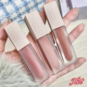 [Giảm Giá] Son Môi Son Môi Son Môi SHUMEI / Mousse Essence Son Môi Màu Khỏa Thân Son Chống Phai Màu Chống Dính Cup