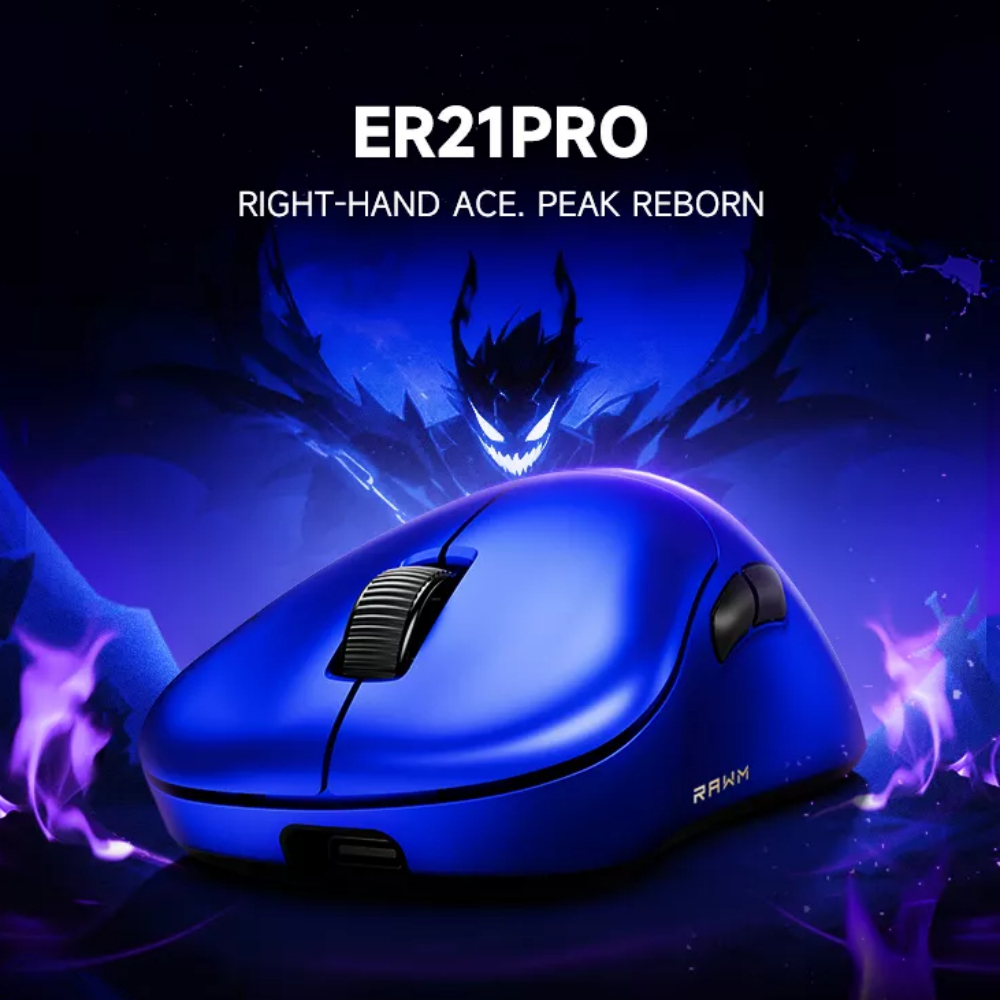 RAWM ER21 PRO 8KHz Lightweight Wireless Mouse PAW3950 30000DPI Middle Large Hand Mouse for Esports Office | BigBuy360 - bigbuy360.vn