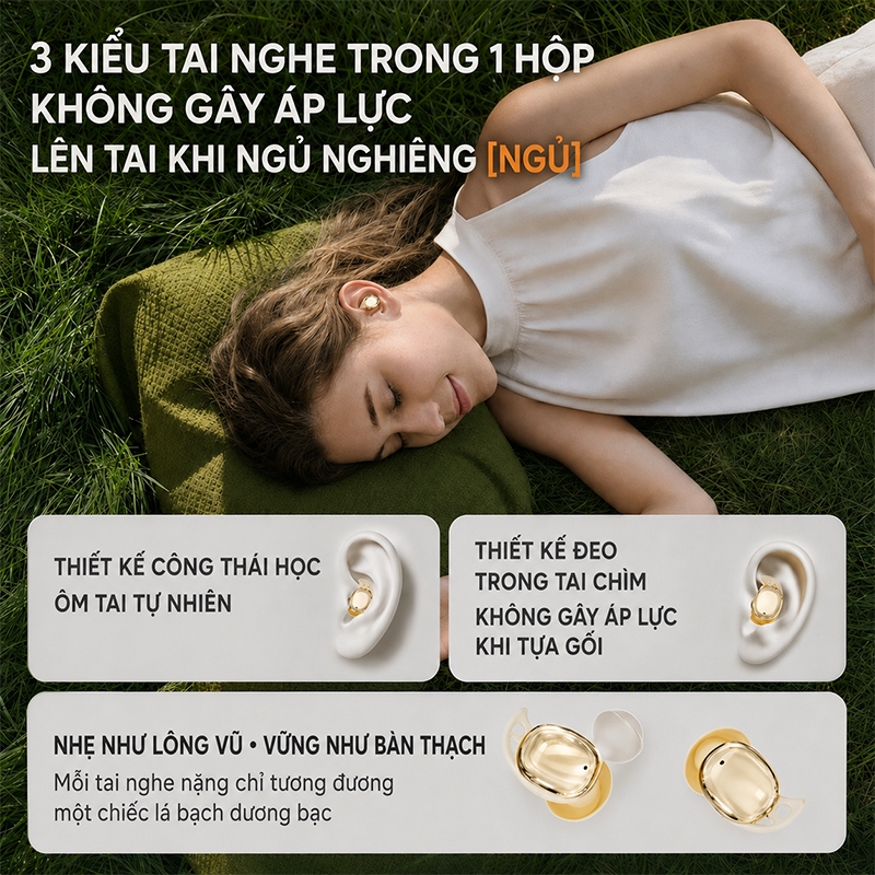Tai nghe Bluetooth Hyundai GT699S 6 tai nghe không dây Bluetooth 6.0 cảm ứng LED giảm ồn AI | BigBuy360 - bigbuy360.vn