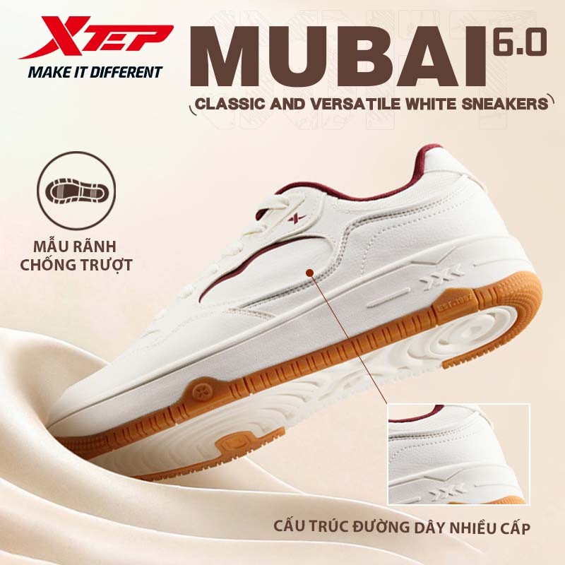 【XTEP】Giày thể thao Alfalf Trắng Giày nam Mùa hè Phong cách mới Thoáng khí Hợp thời trang Tăng chiều cao Giày thông thường | BigBuy360 - bigbuy360.vn