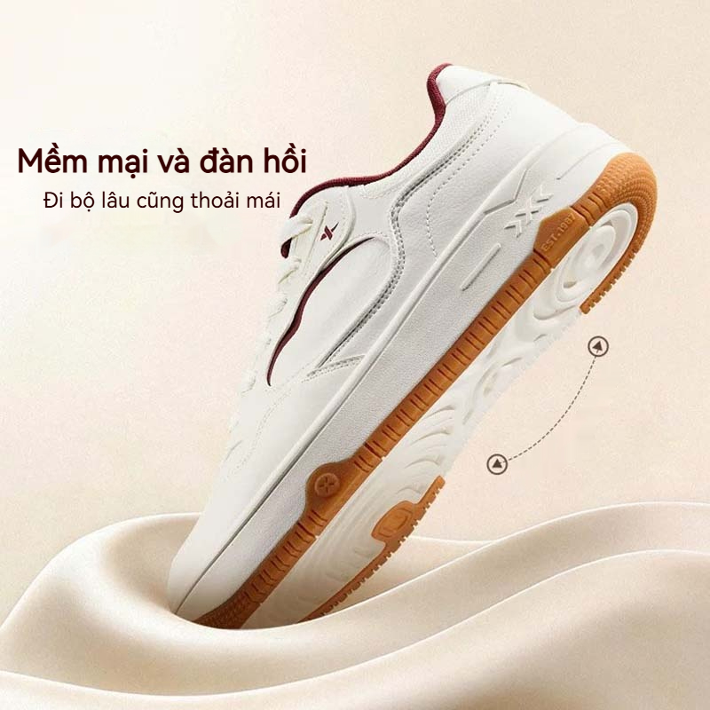 【XTEP】Giày thể thao Alfalf Trắng Giày nam Mùa hè Phong cách mới Thoáng khí Hợp thời trang Tăng chiều cao Giày thông thường | BigBuy360 - bigbuy360.vn