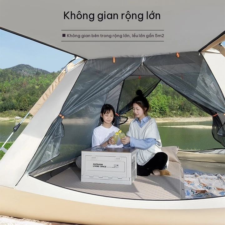 Camping Tent – Water-Resistant – 4