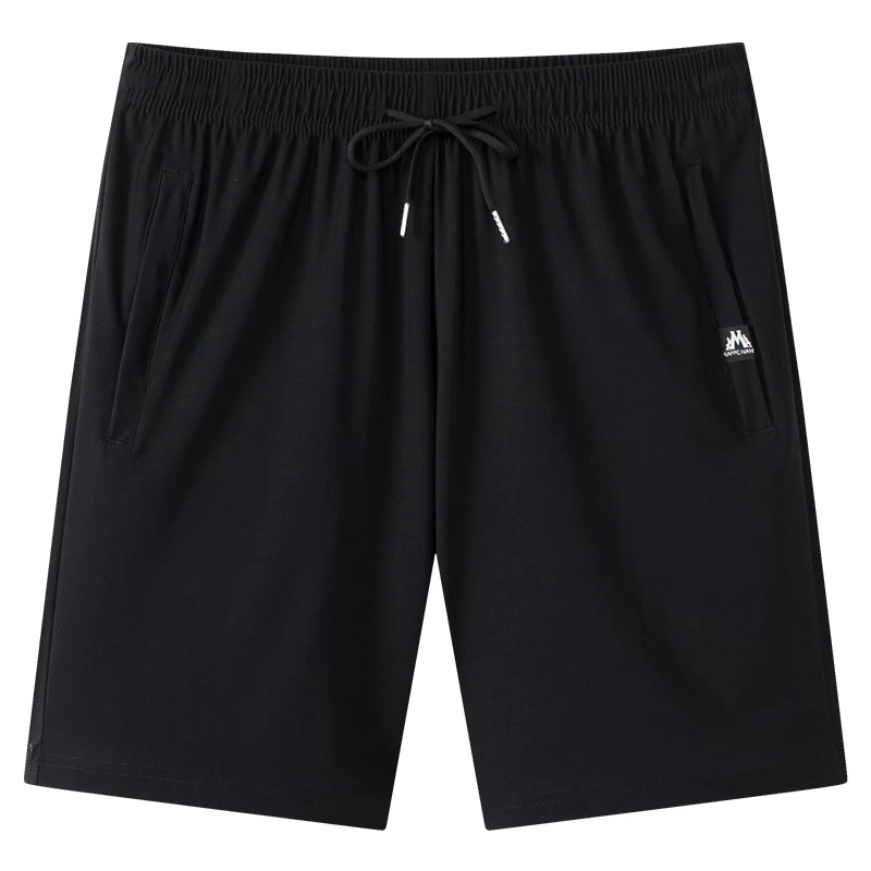 [M ~ 8XL] Quần Short Nam Ice Silk Quần Short Co Giãn Nhanh Khô Rời 5 Điểm Quần Short Thể Thao Kích Thước Lớn Quần Short Đi Biển Dây Rút Quần Short Thường Ngày