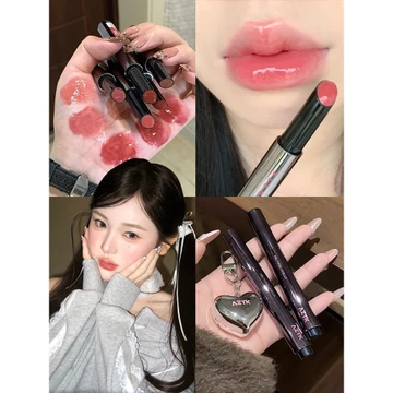 AZTK Son Tint cho môi căng mọng Juicy Lasting Tint Son Môi Dưỡng Ẩm Làm Che giấu đường viền môi