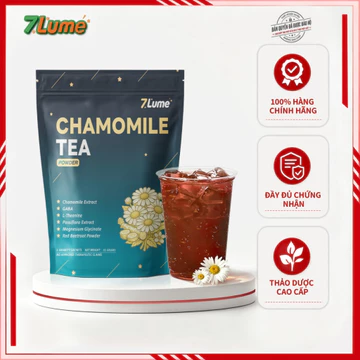 【1 Túi 】7Lume Chamomile Thức Uống Hoa Cúc La Mã Hỗ Trợ Giấc Ngủ Ngủ Ngon & Dễ Đi Vào Giấc Ngủ 10500mg Chiết Xuất Hoa Cúc La Mã
