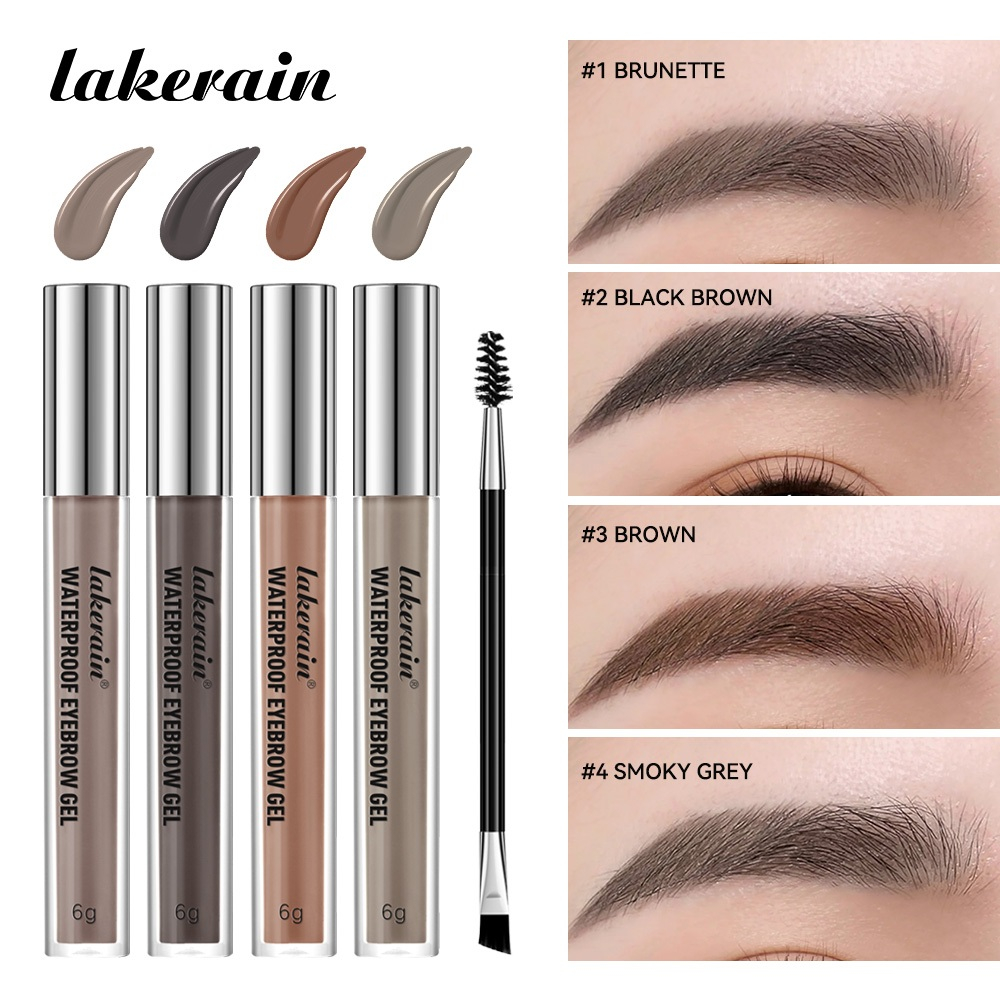Gel kẻ chân mày chống thấm nước lâu trôi 24h Lakerain 6g