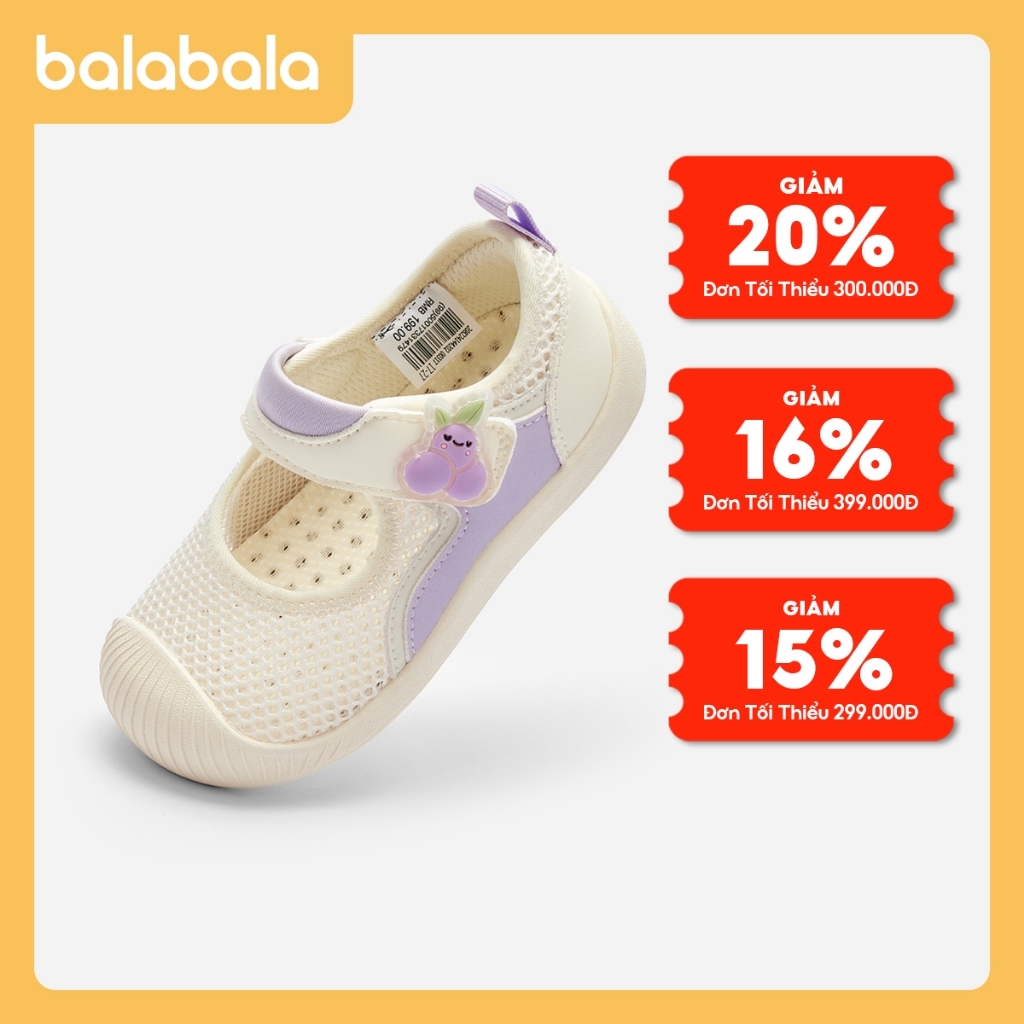 balabala Bé Tập Đi Giày Sandal Trẻ Em Bé Trai Kho Báu Cô Gái Kho Báu Mùa Hè 2024 Thoáng Khí Không Trơn Trượt Đế Êm Dễ Mang Đi Chơi Hằng Ngày