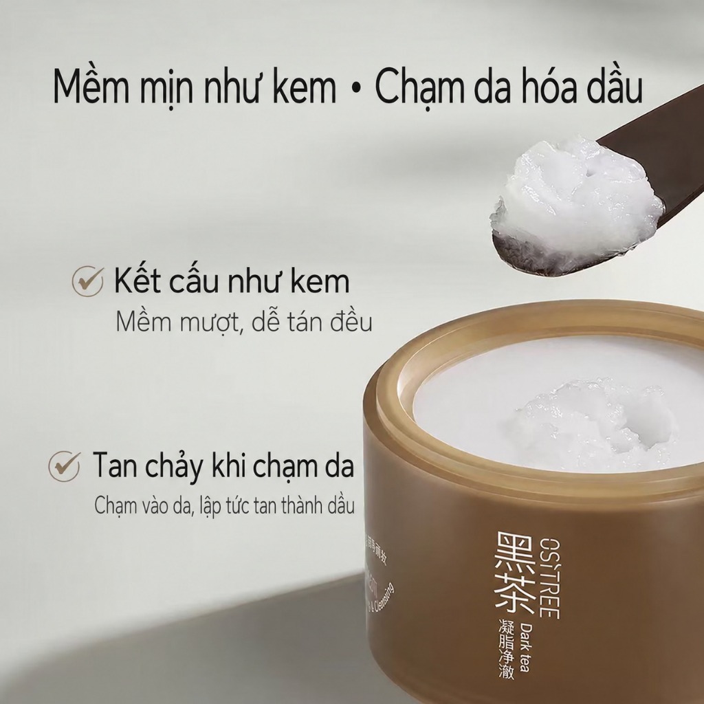 Ositree trà Đen Tẩy Trang Nhẹ Nhàng Làm Sạch Sâu Mắt, môi và mặt mà không gây kích ứng thực sự 120ml | BigBuy360 - bigbuy360.vn
